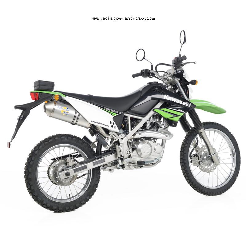 ECHAPPEMENT MOTO LEOVINCE SBK EVOLUTION 2 KAWASAKI KLX 125 2010 FD-8259_2